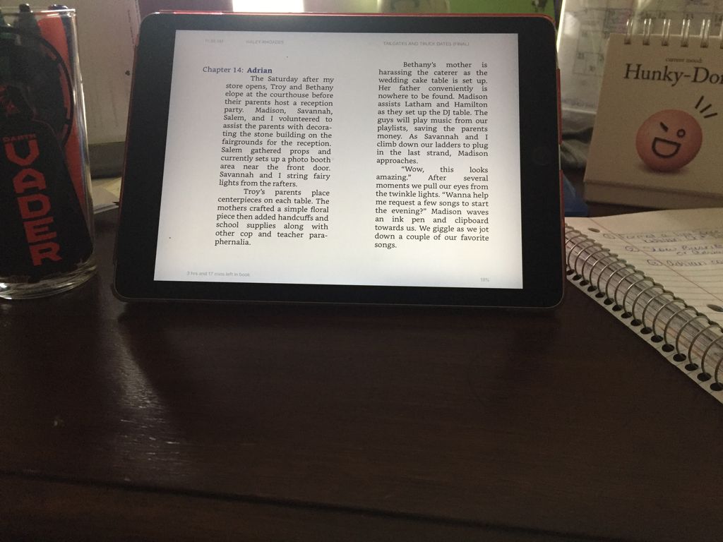 HaleyRhoadesBks's tweet photo. 1 final read before Tailgates & Truck Dates is Live. My π is almost ready for all readers. β€οΈ ππππ#tailgatesandtruckdates #thelocalsseries #NewRelease https://t.co/qIIwNNO9Ap