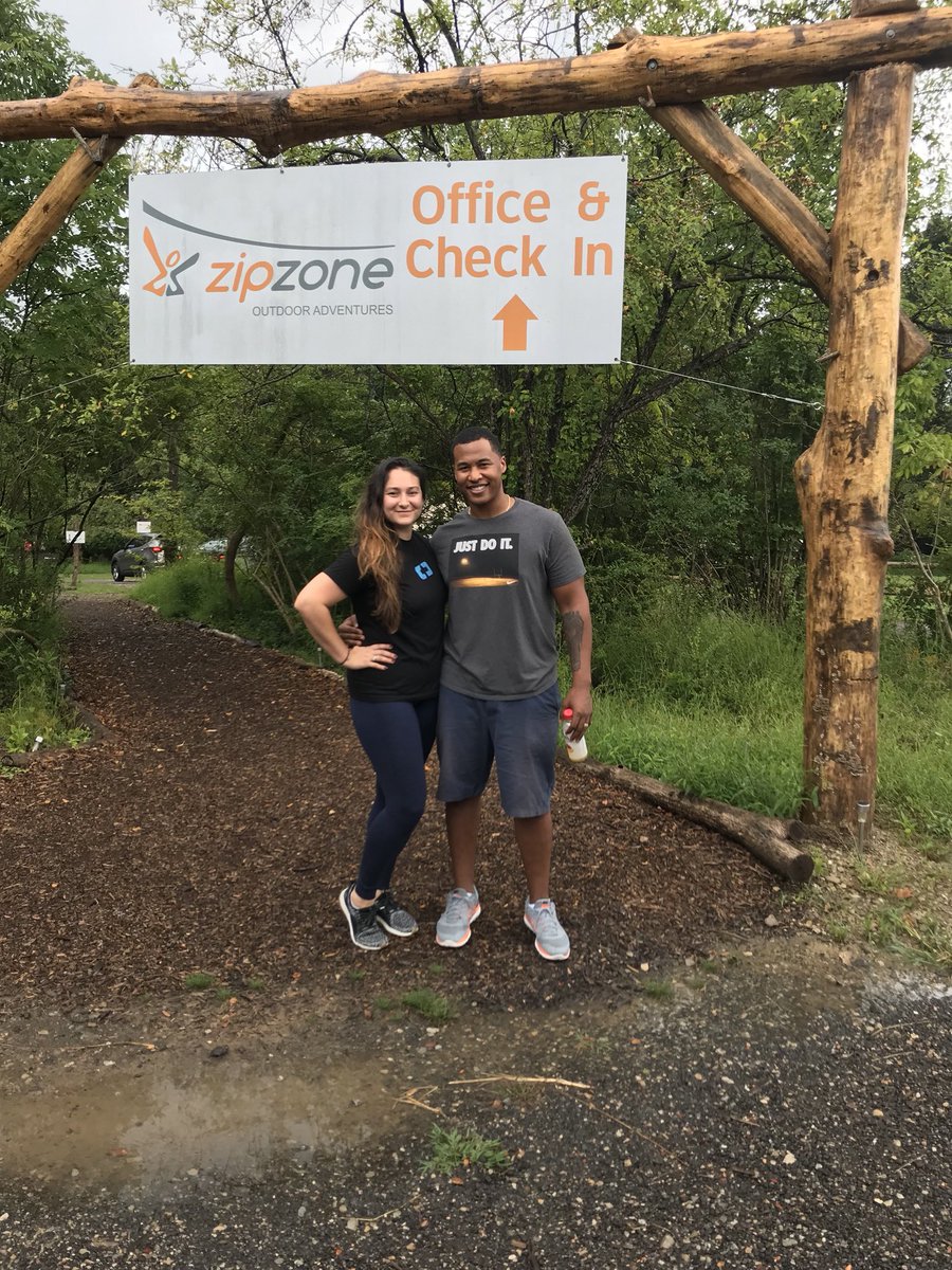blogbystudioBC's tweet photo. Took the hubby on a wild ride this weekend! If you’re in central Ohio, check them out! @ZipZonetours https://t.co/V0w04Urtba