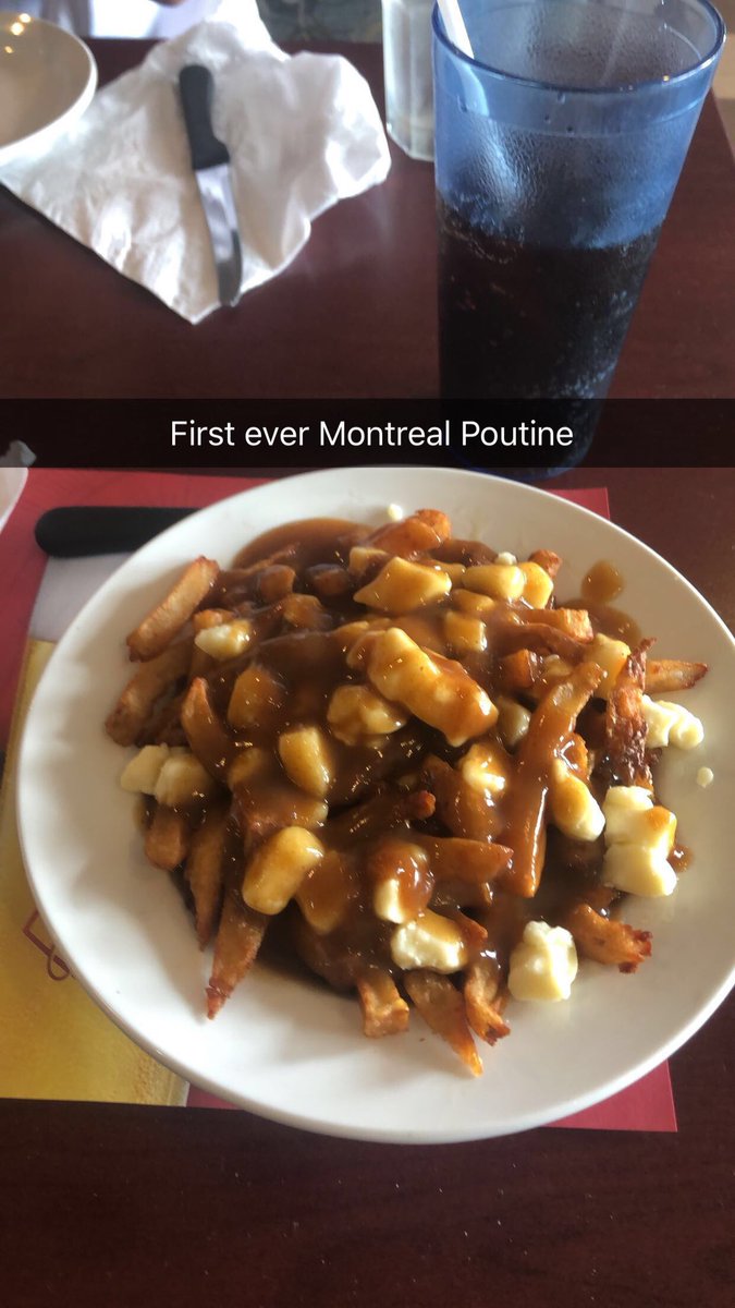 First time ever having poutine it was so yummy