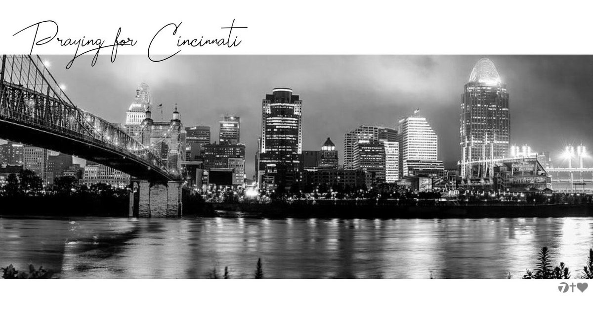 Praying for each family and friend affected by today’s tragedy in downtown Cincinnati. We are asking that God’s comfort would meet each of them during this time. “The LORD is near to the brokenhearted and saves the crushed in spirit.” Psalm 34:18