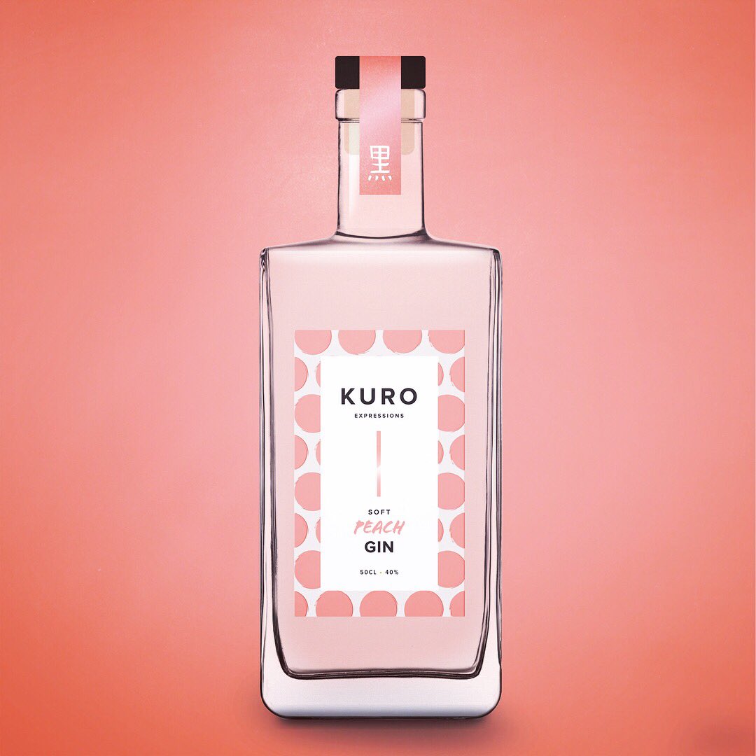Introducing KURO Gin Expressions • Soft Peach • Cherry Blossom. 500ml @ 40% - Available early October !
—-
Trade ➡️ info@kurogin.co.uk 
—-
#gin #newgin #peach #cherryblossom