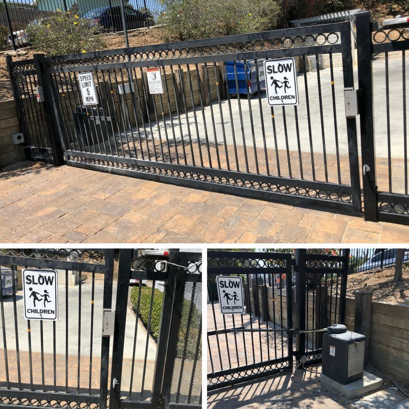 APS_AccessSysts's tweet image. A nice gate install with a reminder for residents to drive slowly and carefully.

#automateyourgate #securitygates #propertymanagement #socal #sandeigo #accessprofessionals