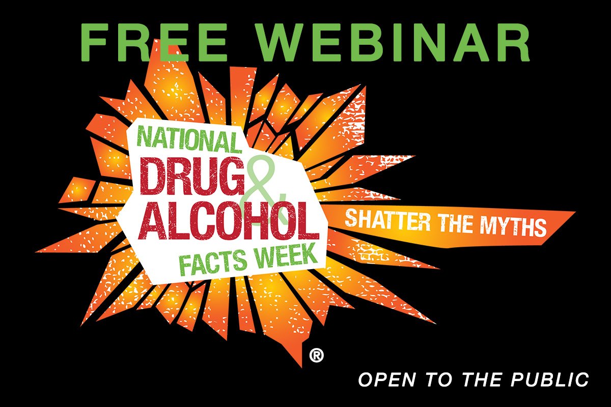 NIDAnews's tweet photo. FREE WEBINAR - 9/13 at 2pm ET:

NIDA’s Brian Marquis  and @ASHAnews will discuss how to bring Nat’l Drugs and Alcohol Facts Week® to your school and #ShatterTheMyths about drugs and alcohol use.

Register here: https://t.co/OL2NKRWtdl #NDAFW https://t.co/FaN1tliR8s