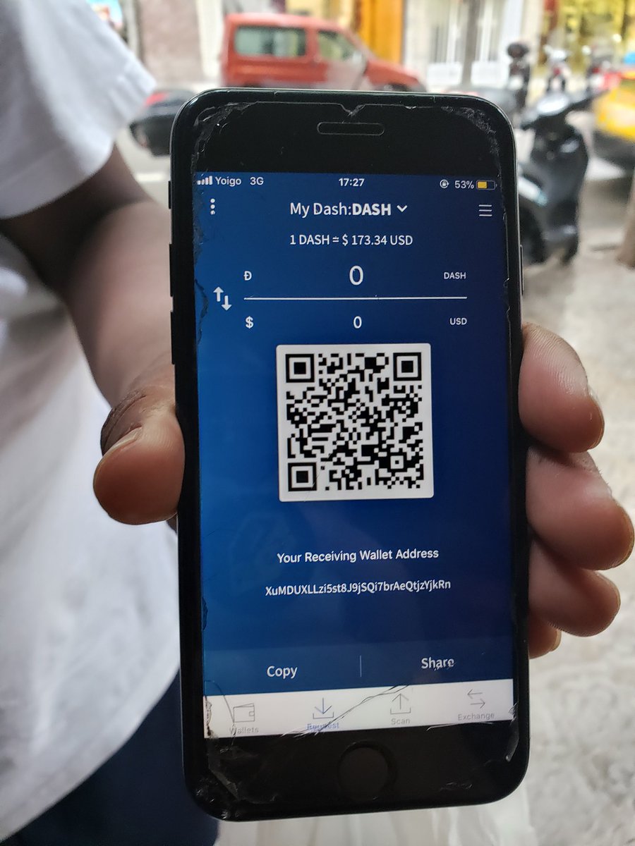 KennethBosak's tweet photo. Opening a few @EdgeWallet's in Barcelona at local dispensaries, giving away #DASH digital cash
๐ต๐ฒโ๏ธ
#TipWithDASH https://t.co/5XJoXolBgl