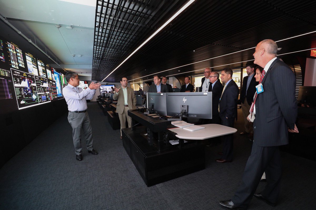 GQenergy's tweet image. Great to welcome Con Edison Company of NY President Tim Cawley and his team from @ConEdison and @ORUConnect to our Integrated Smart Operations Center or “iSOC.”  #digitalutility #partnership #collaboration #friends #digitaltransformation #digitalization #digitization