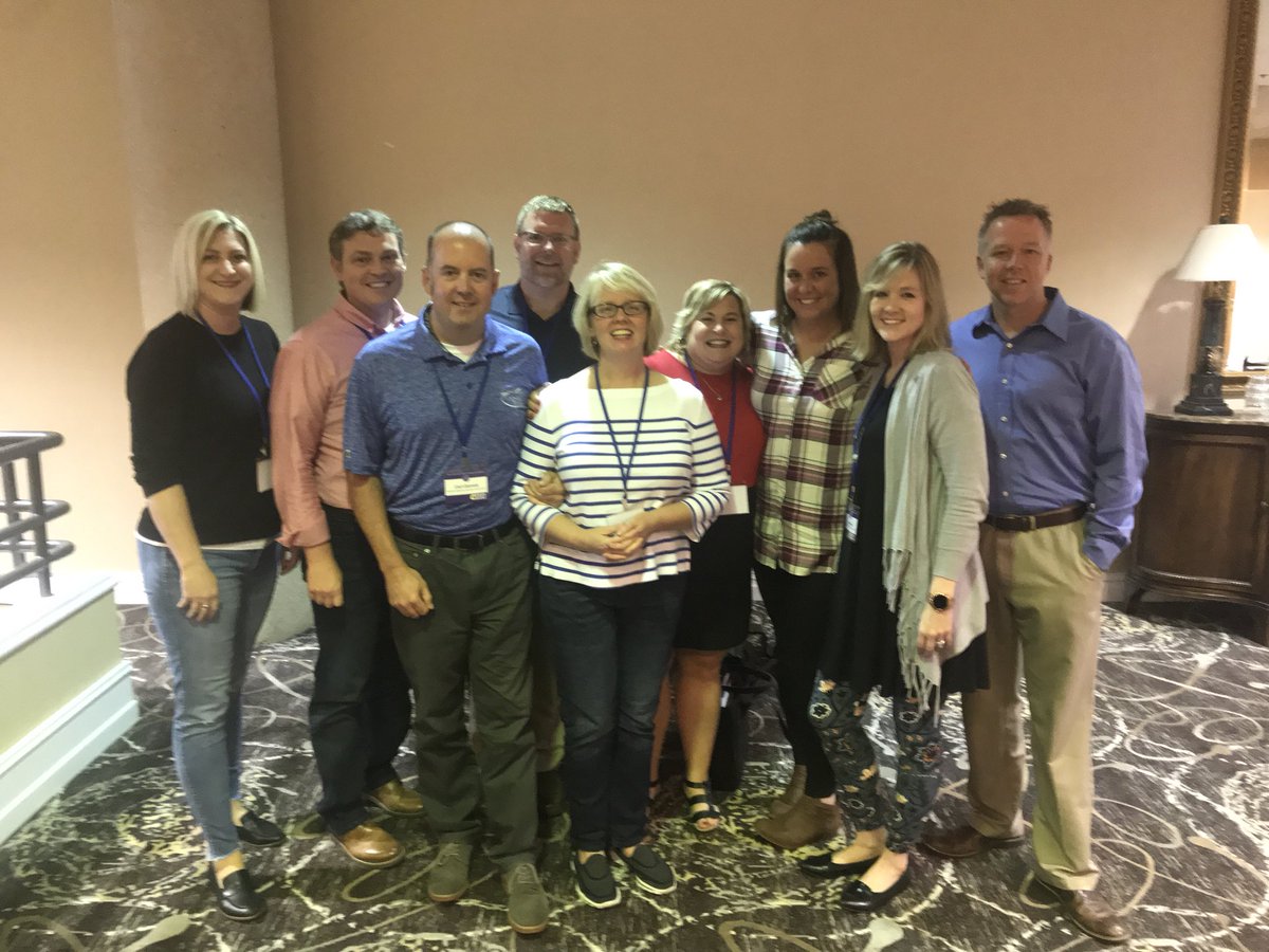 KarlaJReed's tweet photo. USD 231 Administrators gaining new information to share with staff members. #MTSS2018 #instructionmatters https://t.co/rtdQgbP3St