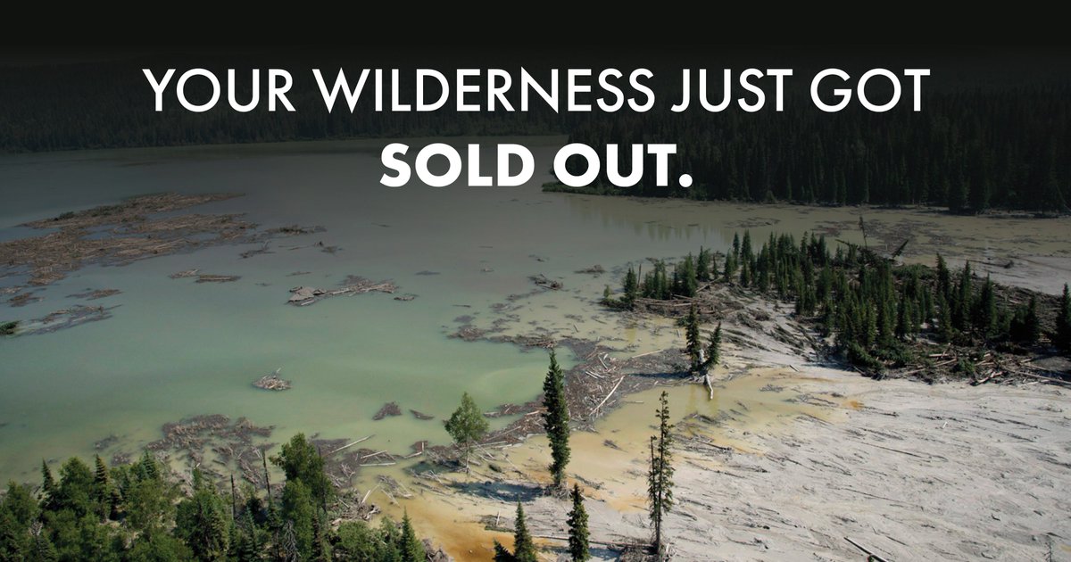 BREAKING: 
The Trump Administration just gave in to foreign mining interests near the Boundary Waters. Instead of listening to the 70% of Minnesotans who oppose this toxic form of mining, this administration chose profit over process. 

Learn more: savetheboundarywaters.org/updates/trump-…