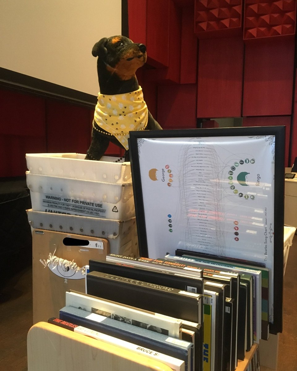 UIowamusiclib's tweet photo. As of the beginning of the Fall '18 semester, we have a mascot - follow him on Instagram! Handle is @wulfieparsons https://t.co/MNQ3CwbHaI