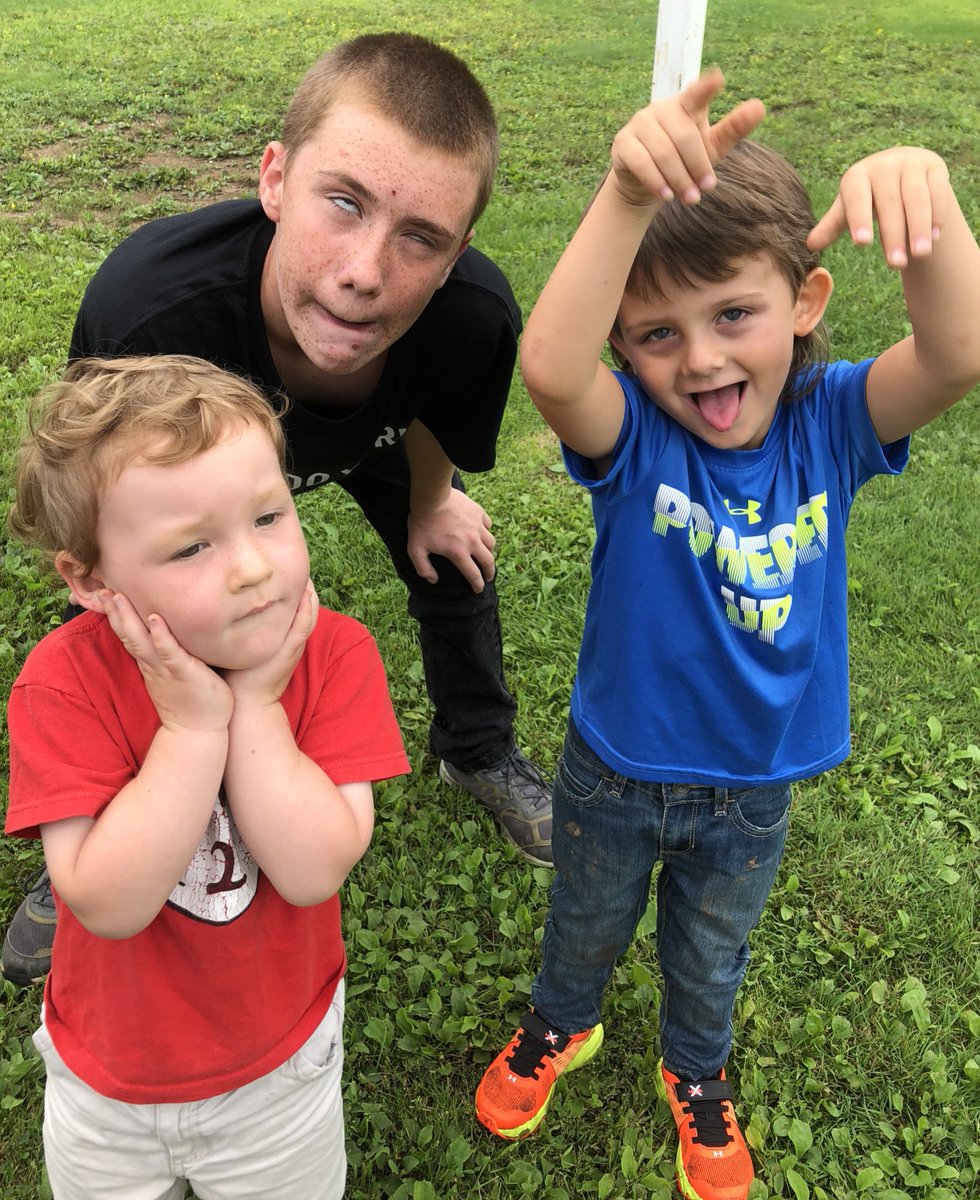 First first day and last first day. Serious and silly. #BetterLateThanNever @RCDSB @JessicaLPoff #WPSKinderpups