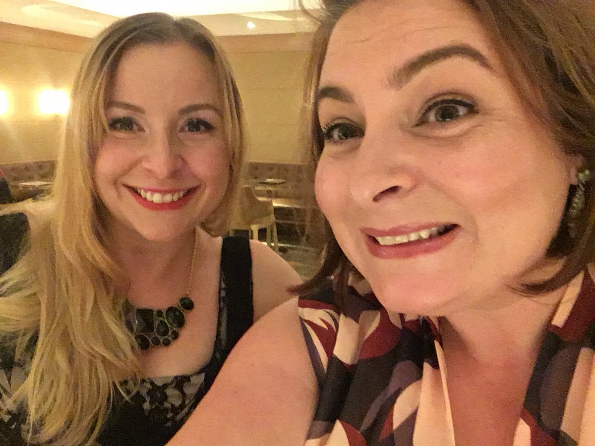 Poptart75's tweet photo. very excited to see @russell_kane this evening @morningad #gpba2018. Please say hi to Emma and Jen https://t.co/VbVCb5l5Q8