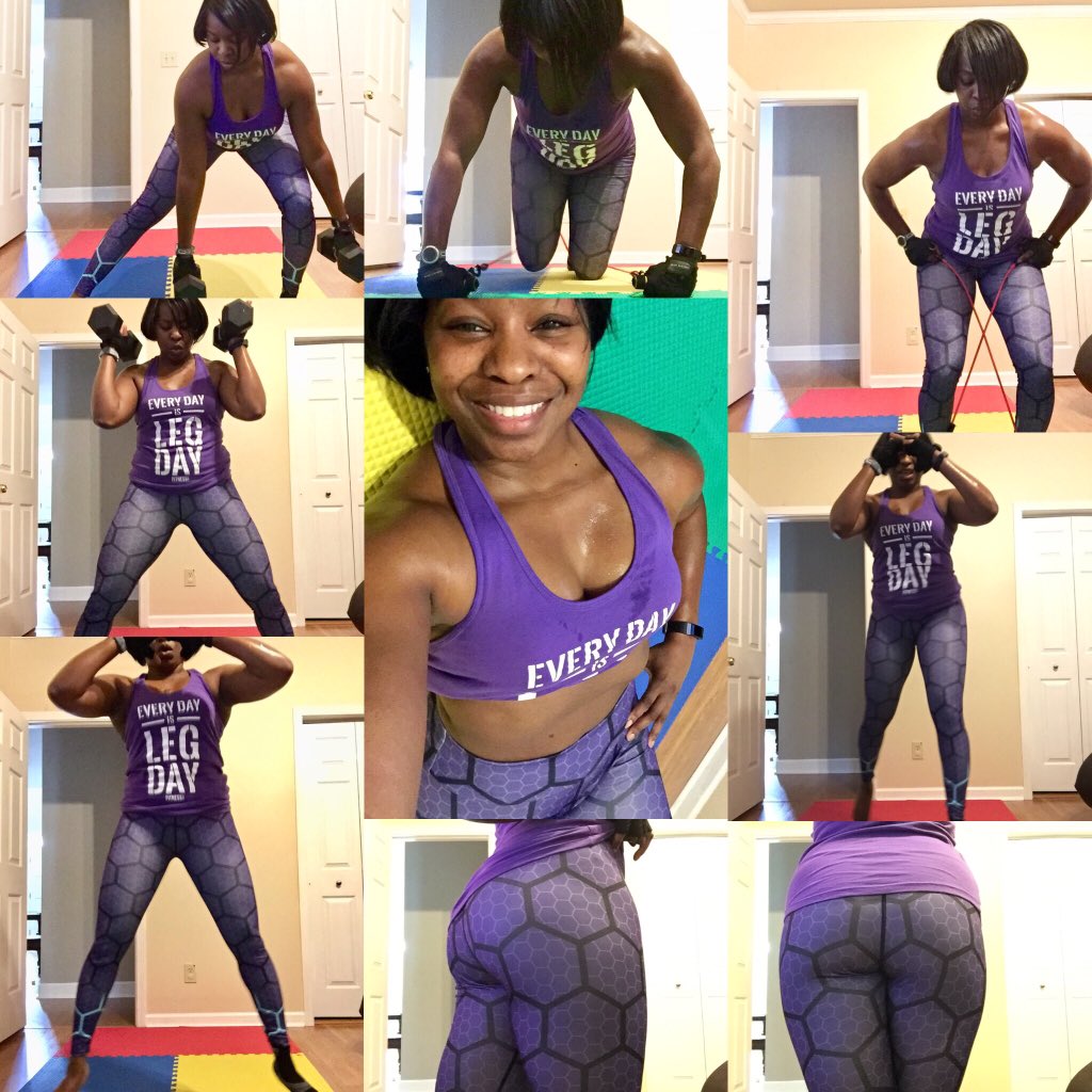 ShanPir's tweet photo. Alright! Posting #21dfx #lowerfix #extreme πͺπ½ a little late; I had to go get a sick child from school π€·π½ββοΈ. #legs weβre on π₯! Gotta do & loveβ€οΈ #legday π! #booty workout on leg day what was I thinking π±! #fortiesarefabulous #fortiesandfit #fortiesandfine #shelifts https://t.co/p6Q9eBKlrY