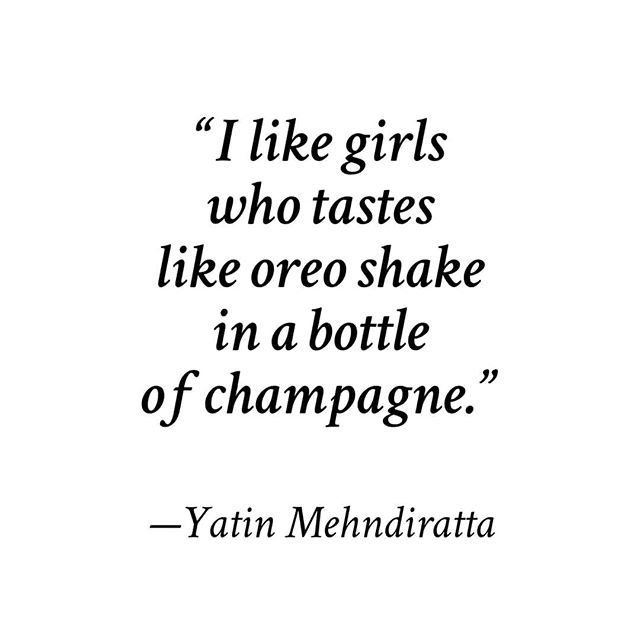poetyatin's tweet photo. Oreo Shake in a bottle of Champagne 😂 // @yatinmehndiratta #yatinmehndiratta #lovequotesforhim #lovequotesforher #champagne #liquor #poemstagram #inked #love #quote #art #oltm #poetsofinstagram #poetsnetwork #quotes #inspiration… https://t.co/mDif5vvKTq https://t.co/JWDidffVn5