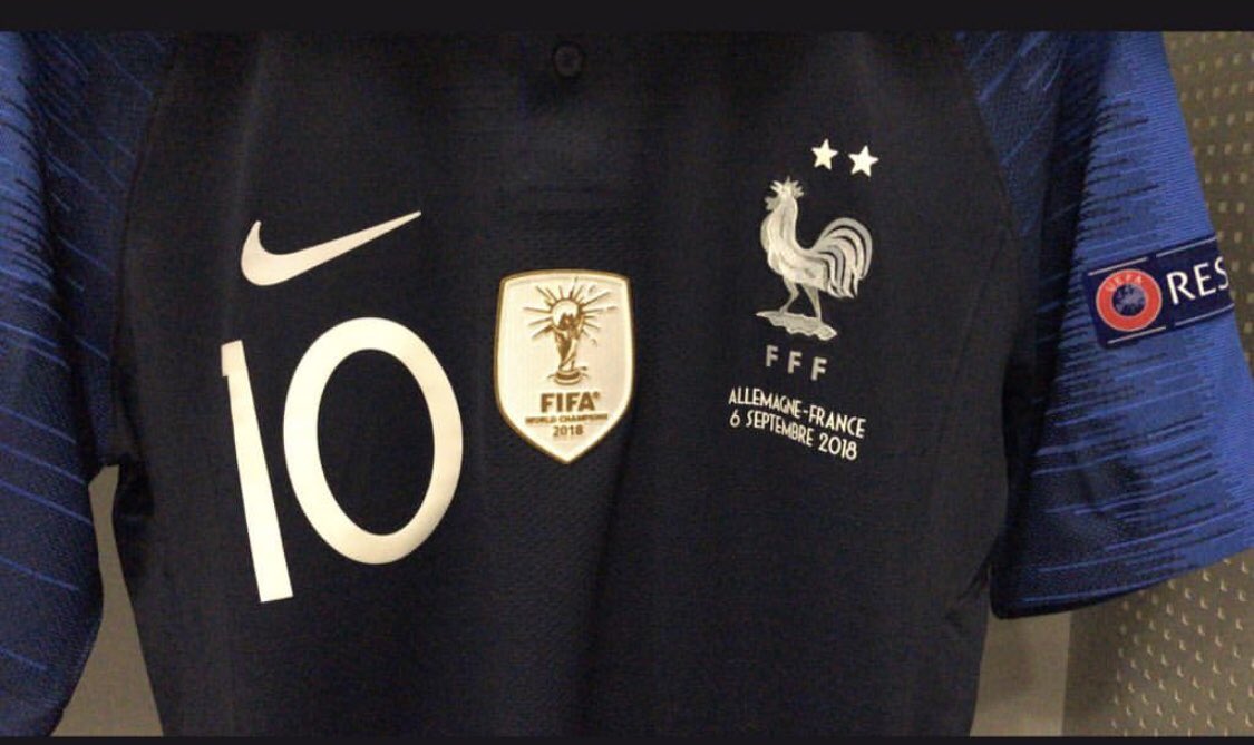 france jersey with world cup patch