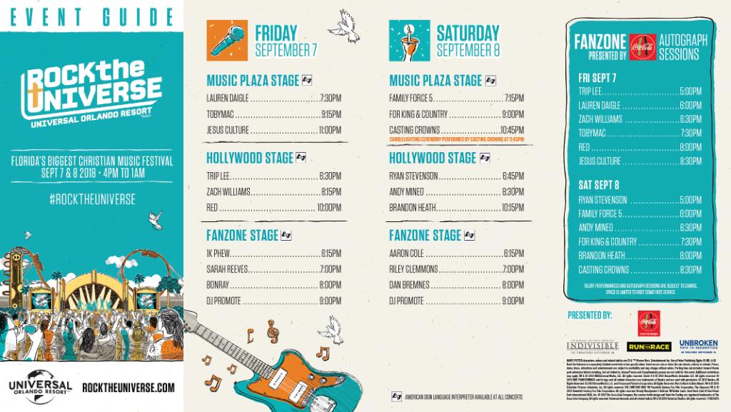 UniversalORL's tweet image. Here is the complete weekend line-up for #RockTheUniverse, including concerts and autograph sessions. If you're still making plans, visit us at bit.ly/2Q7P8PT.