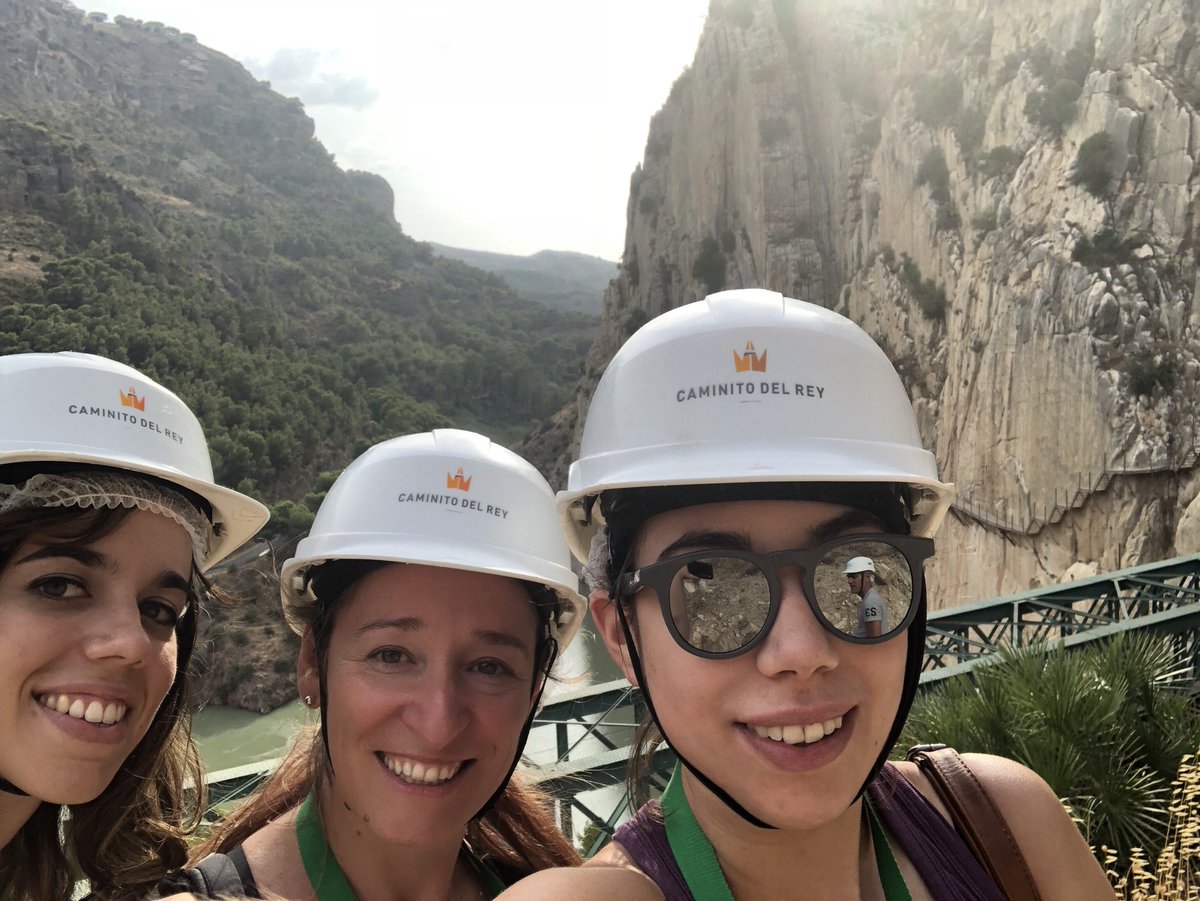 Genomics4All's tweet photo. Genomics4All cofounders in the Caminito del Rey #PlantPeptidesReceptors2018 https://t.co/xpubkrt7jc