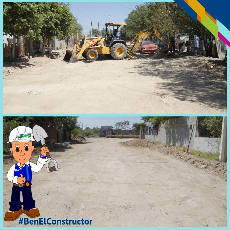 SOPDUMA_NLD's tweet photo. #BenElConstructor te presenta el avance de obra al 10% en la "Pavimentación con Concreto Hidráulico" por Juan Ramos entre Cesario García y Trinidad Rodríguez en la colonia 150 Aniversario.
#SOPDUMA https://t.co/g8GTqL1MJE