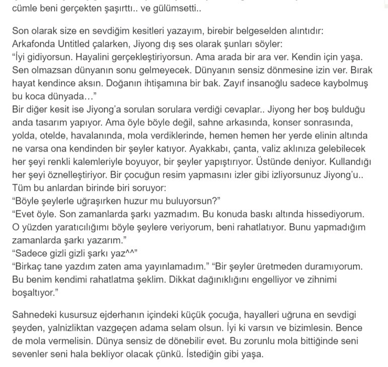 peace_nsb's tweet photo. Belgesel hakkında neden az yorum var... Hep belli başlı kişiler yorum yapmış, çoğunluk izlememiş gibi hissettim ve bu beni üzdü açıkcası🙇🏻♀️Bari ben yorum yapayım dedim... #MOTTEdocumentary #GDRAGON #BIGBANG #mottedocumentary #jiyong #kpop #Documentary https://t.co/oAT8Ftj74W