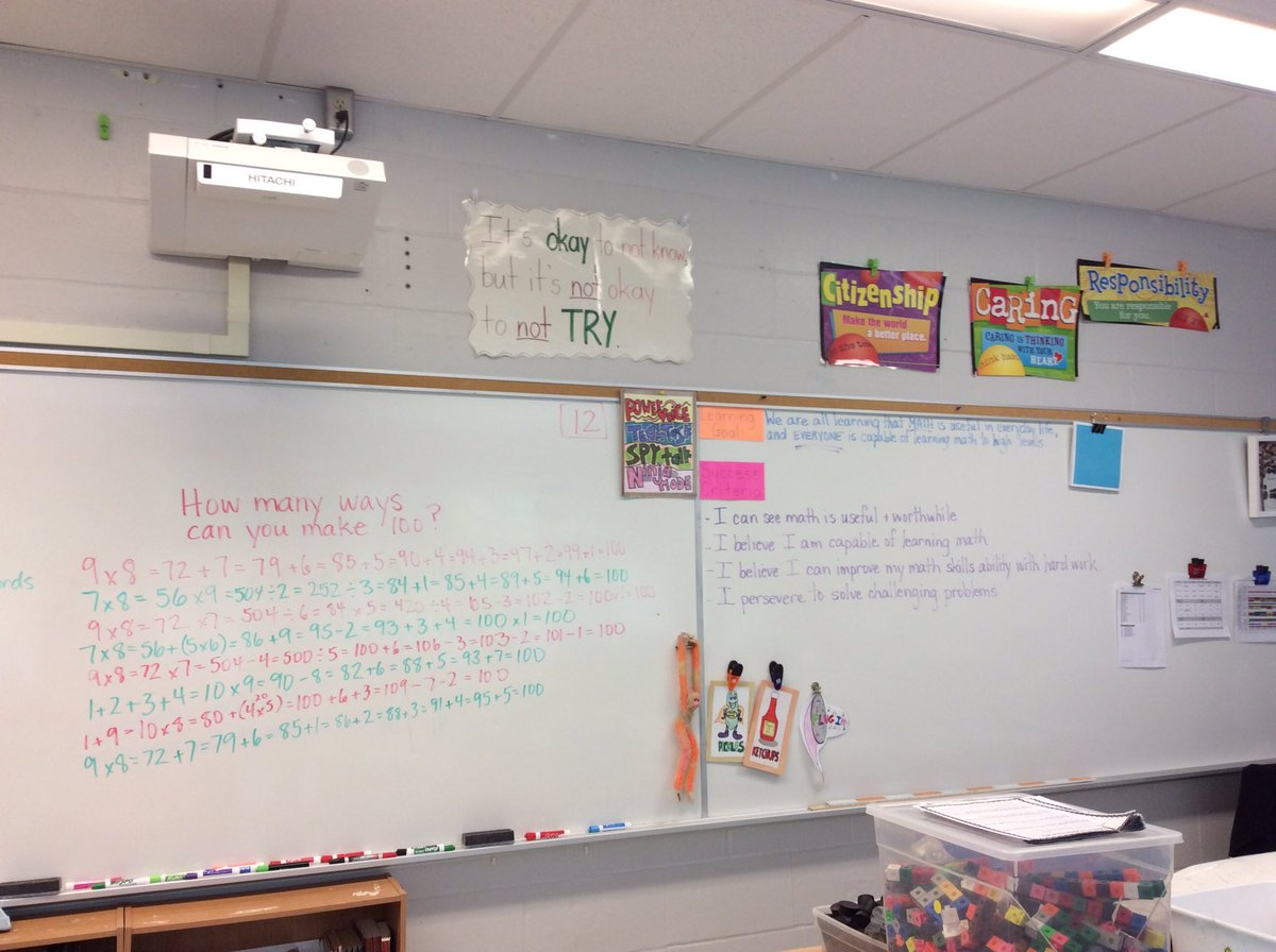 JamesKeatingES's tweet photo. Math problem solving....lots of great ideas! https://t.co/riVYglIxfa