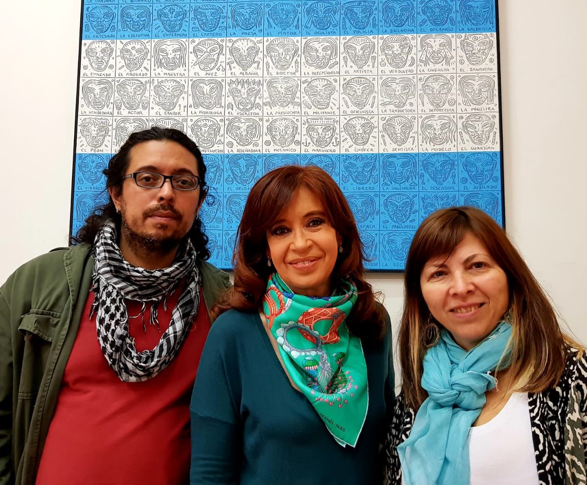 sbatakis's tweet photo. Gracias @CFKArgentina x permitirme pensar el futuro del país y la provincia con vos! https://t.co/doTw6DstiO