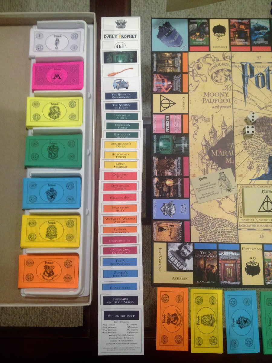 Harry_Potter_TM's tweet image. Comparte este tweet si quieres un Monopoly de Harry Potter.