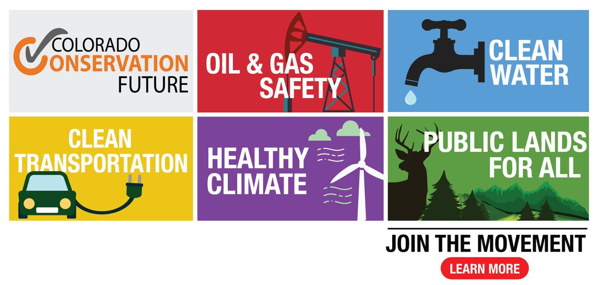 WestCOAlliance's tweet photo. We worked with @ConservationCO to launch a new project to let our leaders know what Coloradans want to see in our state’s Conservation Future. From #publiclands to #cleanenergy, we need your voice. Learn more about #COFuture: https://t.co/yYNELnBZnf #copolitics https://t.co/LK0s8Wb94z