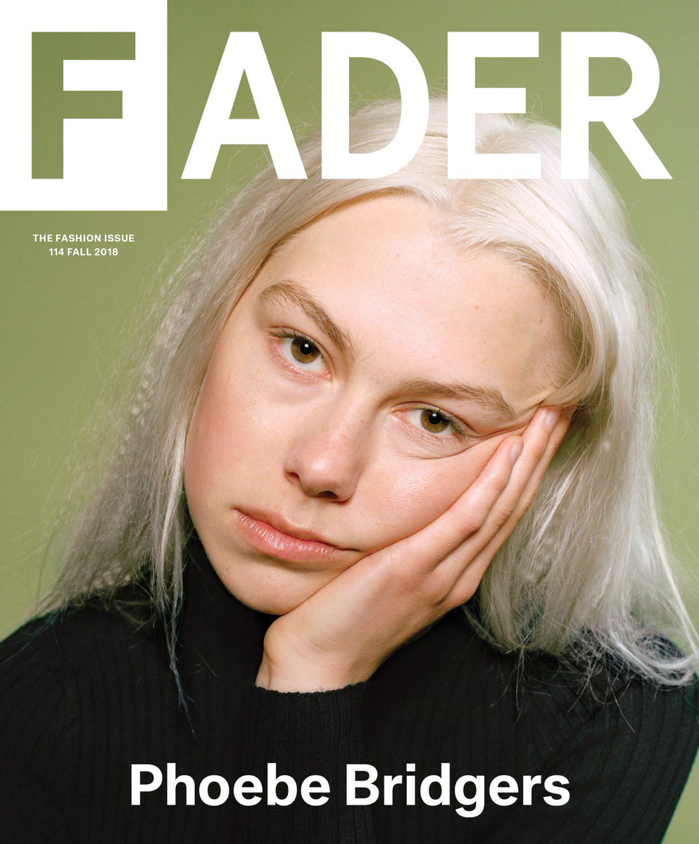 Phoebe Bridgers interviewed by White Lung's Mish Way (on boygenius, Ryan Adams, Conor Oberst &amp; more) for FADER cover story brooklynvegan.com/phoebe-bridger…