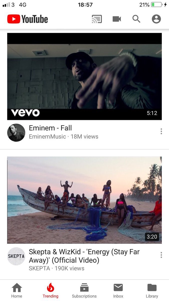 Skepta's tweet photo. Energy #2 on YouTube ❤️💚🖤🙏🏾 https://t.co/GcOvsn82Go