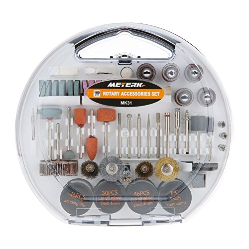 GoChollos's tweet image. Accesorios herramientas rotativas Meterk 180pcs por 9.66 € con código OO9U2HTH #accesorio #herramienta #Meterk #rotativa gochollos.com/?p=22505