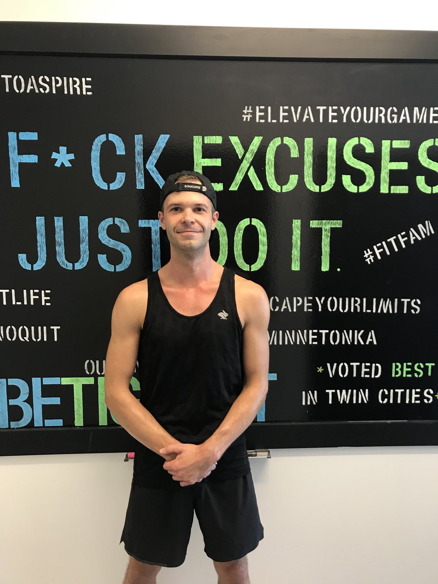 Craig_Simonson's tweet photo. All black everything training at TigerFit @runinrabbit #tredx #56days https://t.co/y0ckSsM8dS