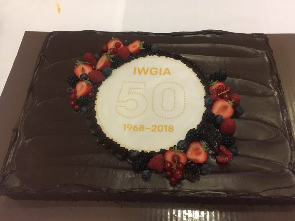 @IWGIA turns 50! So proud of being part of this imp organization. Thanks to all for a v good conference on #DefendingerDefenders. And to the @DanishMFA for long term partnership. #iwgia50years #indigenouspeoplesrights