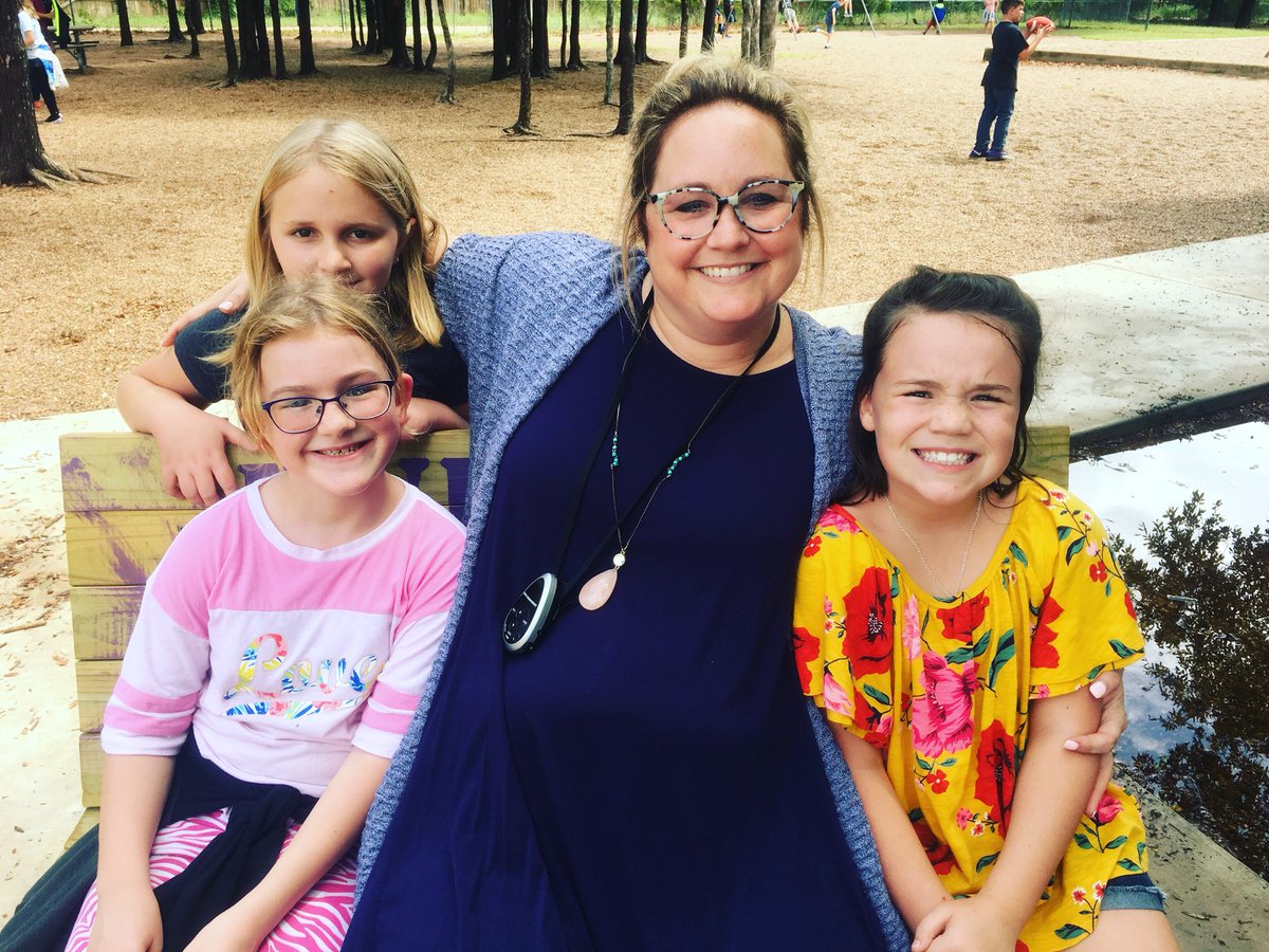 When kiddos ask you to sit on the buddy bench, you sit on the buddy bench. #KindnessMatters #oakwoosschool