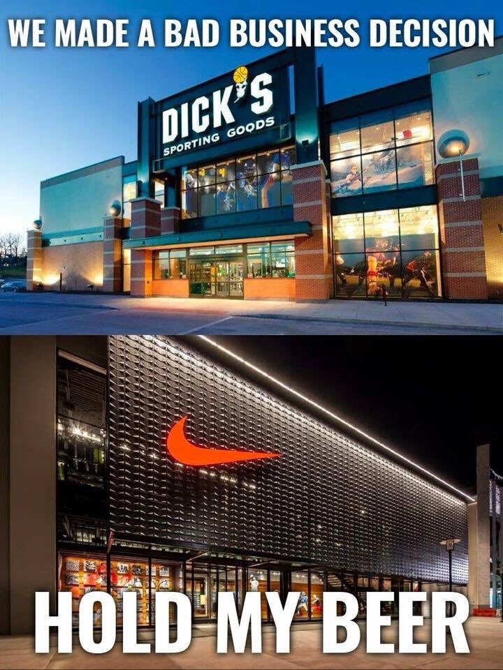 Colin_K91's tweet image. #Nike #Dickssportinggoods #kappernick #losers
