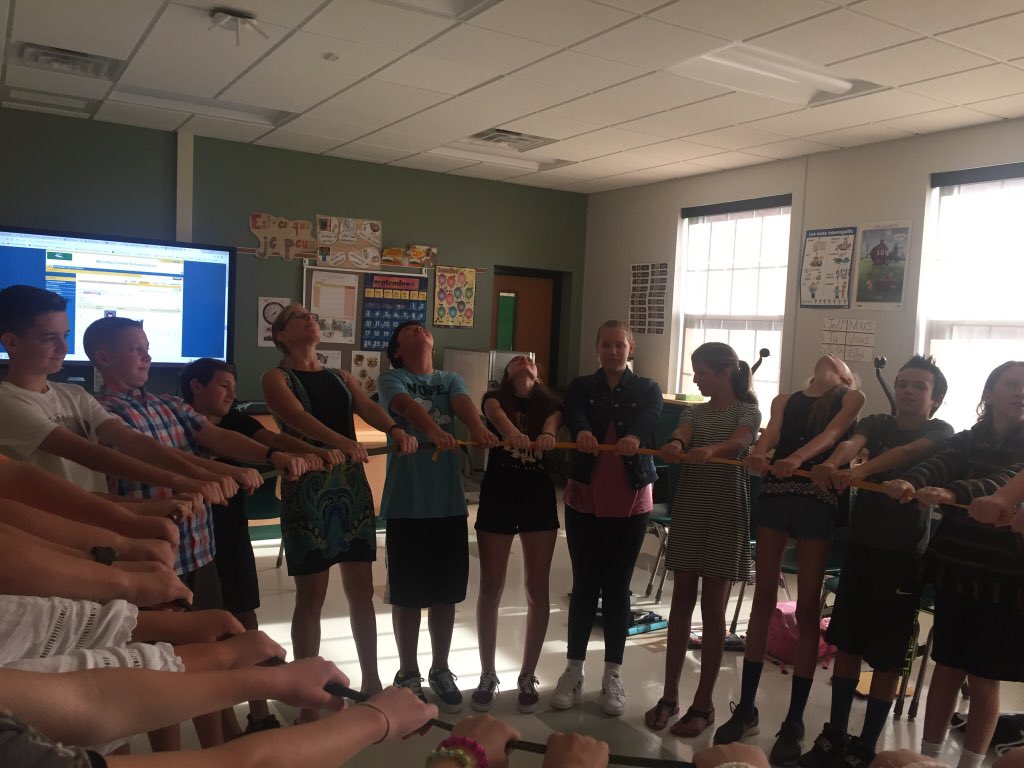 AudreyMisiano's tweet photo. 1st week w/ students! π©βππ¨βπβ₯οΈ Setting up our classroon expectations w/ a circle trust lean! #teamwork #DMSFirstWeek #MarcellusCSD #Respect https://t.co/ZXo2pWn92L