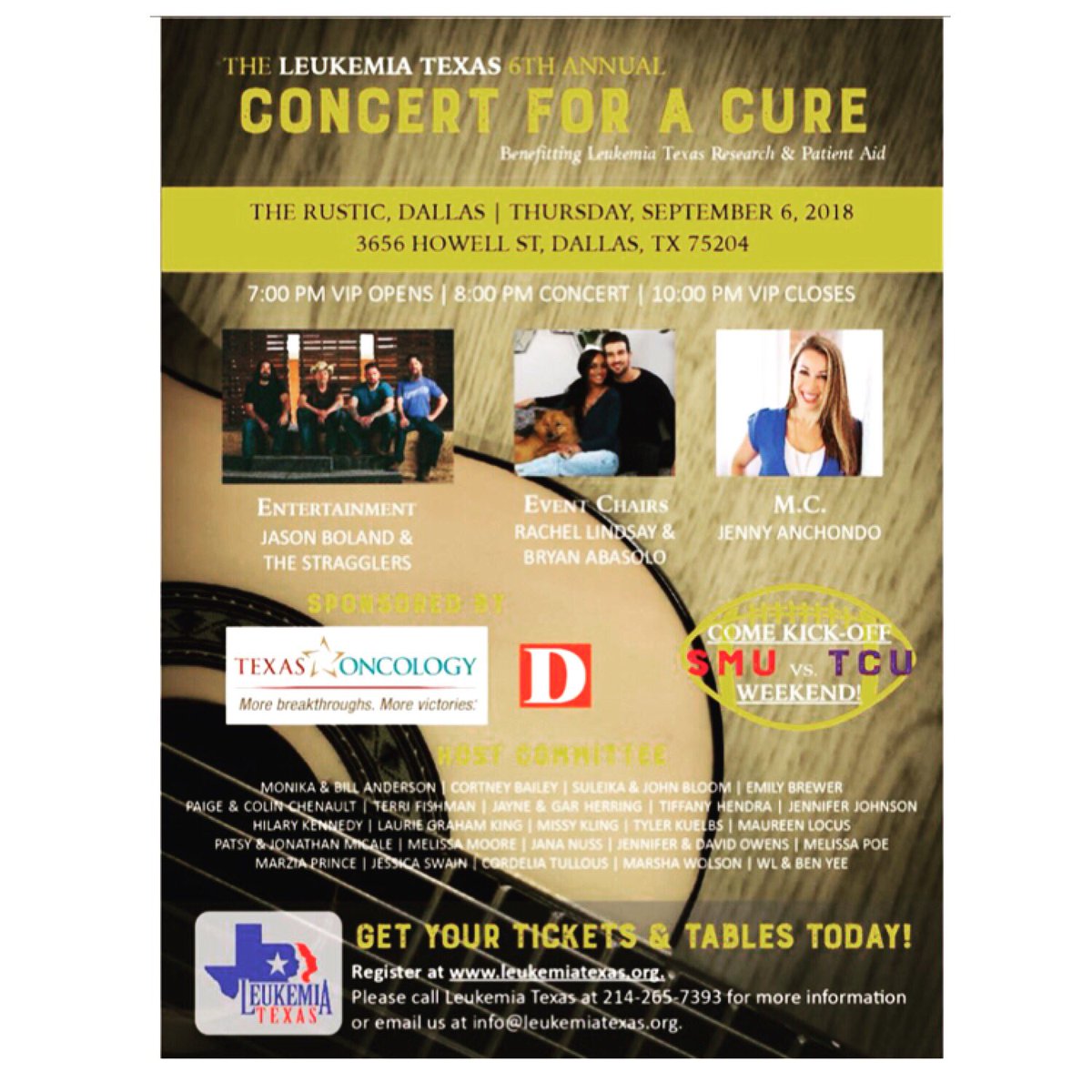 HoustonHunterH's tweet image. Join us tonight at the @LeukemiaTexas #ConcertForACure! #leukemiaawareness