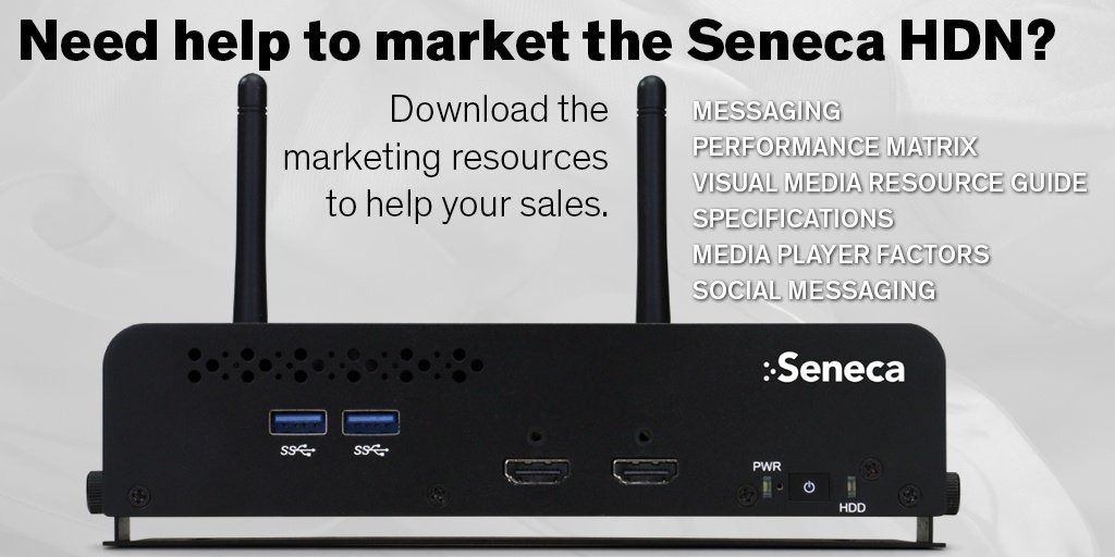 SenecaData's tweet image. Now have the resources to sell the Seneca HDN at your fingertips. The tools include messaging, social posts, specs, and more. hubs.ly/H0dHl_50