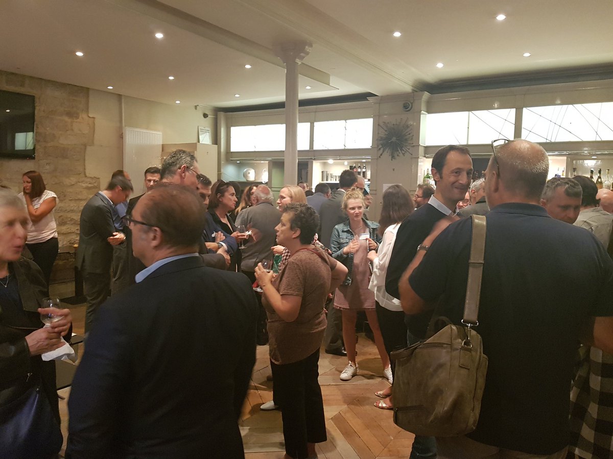 SandQuinton's tweet image. La soirée du Club de la presse informatique BtoB bat son plein! #cpib2b