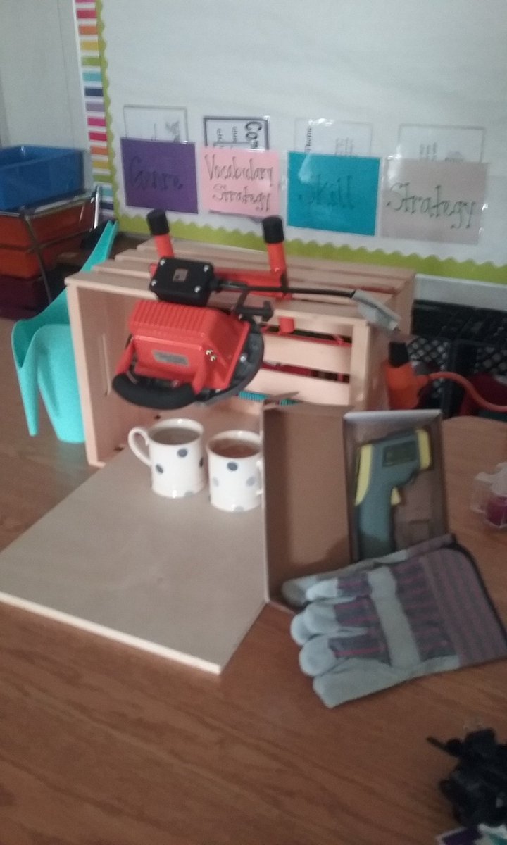 hotpottsscience's tweet photo. Ms. Edmond's heat transfer lab is ready how about yours?
#5P3 @GibsonGrizzlies @WSFCS_Science https://t.co/3epbFsiXku