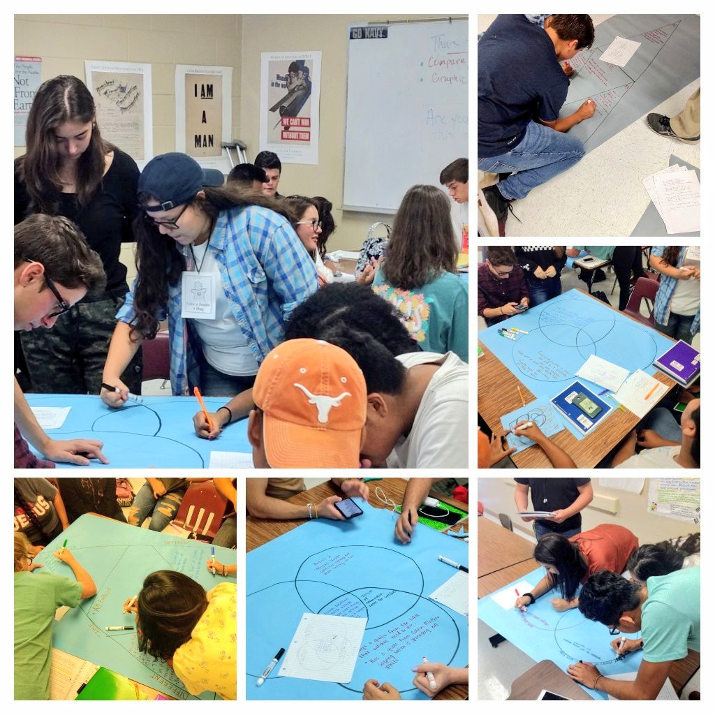 Dual Credit US History Ss @NISDMarshall examining  #SalemWitchTrials from multiple points of view #CompareContrast #HistoricalPerspective #Analysis #Context #Collaboration #GetAfterIt