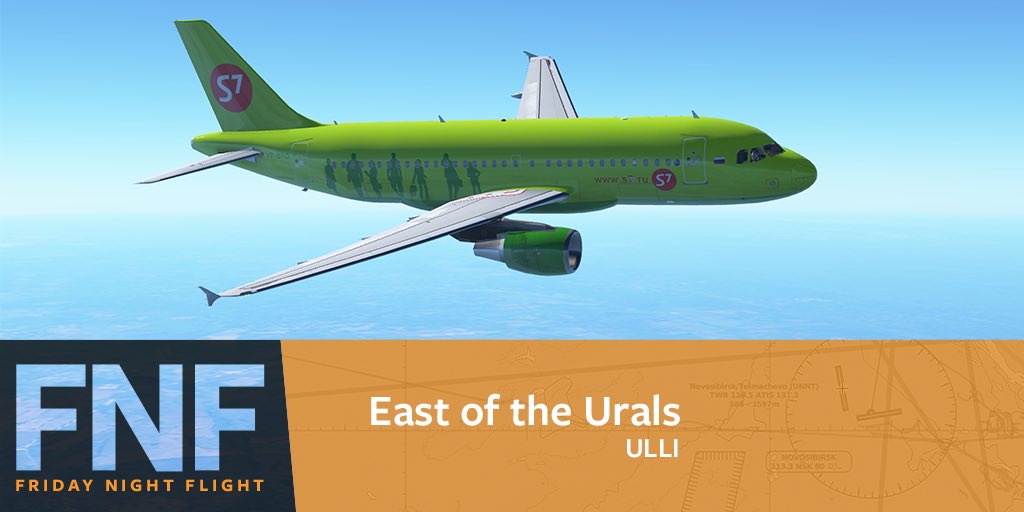 infiniteflight's tweet image. This week’s Friday Night Flight takes us into the diverse and vibrant country of Russia. Our hub for the day is ULLI, with secondary airports open in Eastern Russia. For all the info, head to our community forum! #infiniteflight #flightsim #infiniteflightpro