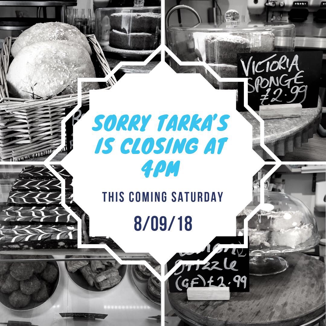 tarkascafe's tweet photo. This Saturday we will be closing a little earlier due to our first tasing menu in the evening , if you’re booked in see you there ! 🙌🏻 https://t.co/Qc4MexhtFe