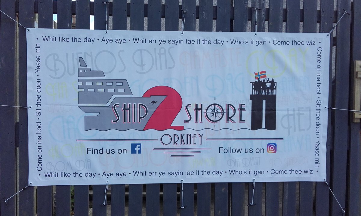 We've enjoyed a great sunny day #Kirkwall #OrkneyIslands #Scotland 🏴󠁧󠁢󠁳󠁣󠁴󠁿@CMVoyages