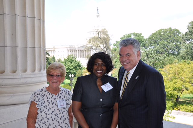 Terrific meeting in DC office with reps from the American Organization of #Nurse Executives - Geralyn Randazzo (Northwell) &amp; Sandra Thompson (NYU Langone) on funding for nursing research. Ms Randazzo is Seaford neighbor.
