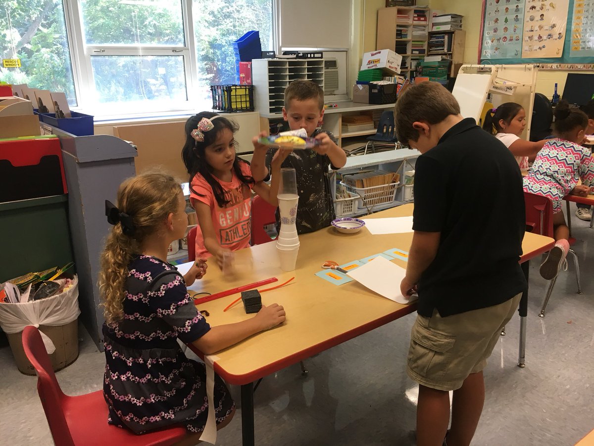 kandersen34's tweet photo. Team Building activities... which team will create the tallest structure?@kandersen34 @monicarowsom @tpressler3 @southoldelem https://t.co/TEAmEhtoqw