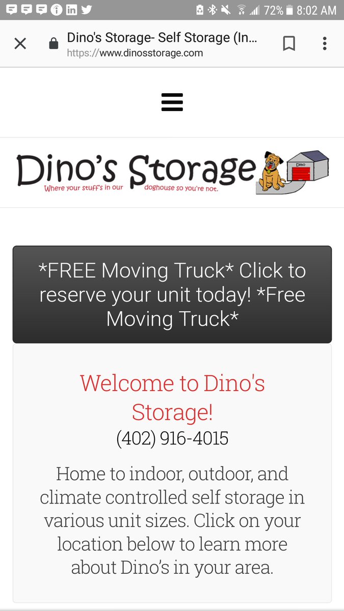 mitdino's tweet photo. @OPSCHSFB 
Dino's Storage and The Omaha Central Boys Baseball team are sponsoring a tailgate before the Omaha Burke vs Omaha Central football game tomarrow. We will be there from 530pm till game time on the east side high school in the senior parking lot. Look for Blow up Dinodog https://t.co/ev89maS4fT