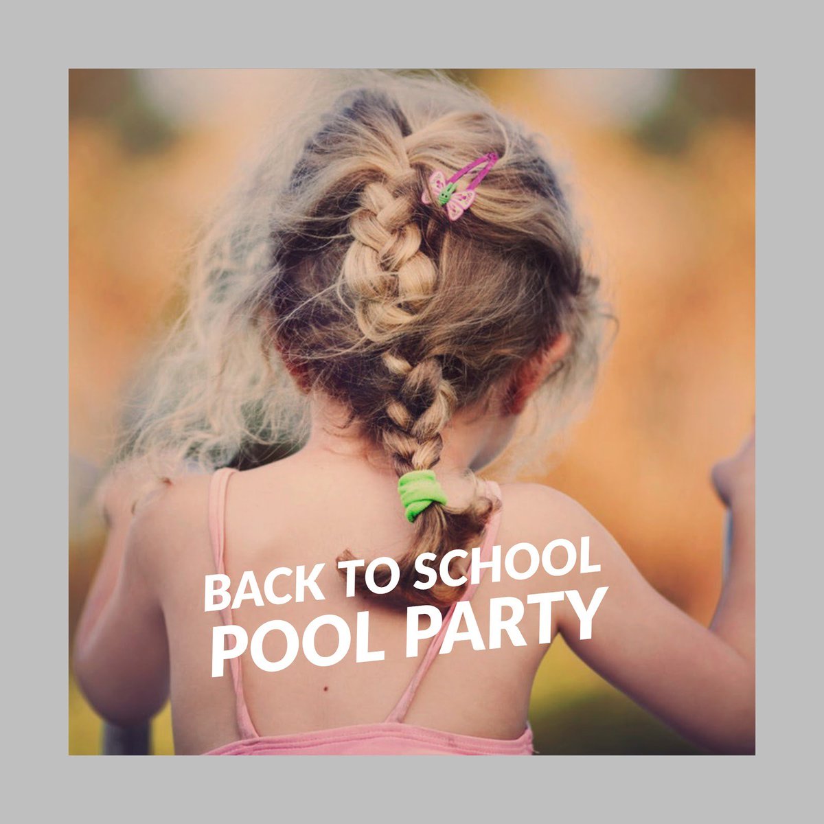 Looking for a way to celebrate the new school year? Take advantage of what’s left of summer while you can with a back to school pool party!