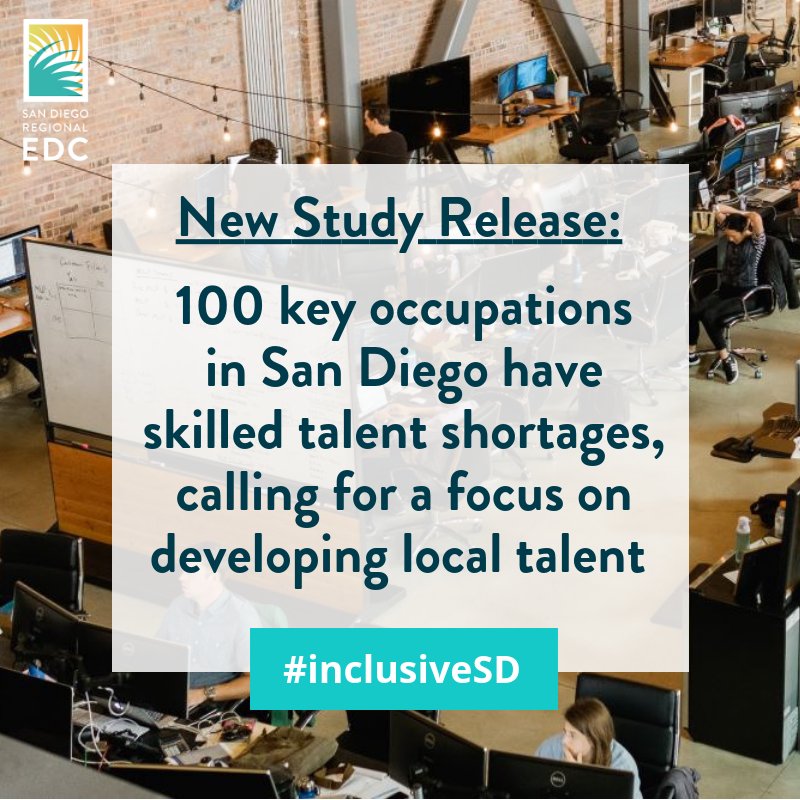 By investing in building a stronger local workforce, we can fill jobs & lift underrepresented communities. On behalf of @CajonValleyUSD, I am proud to serve on @sdregionaledc’s Inclusive Growth Steering Committee. Learn more at: sandiegobusiness.org/inclusivegrowth #inclusiveSD