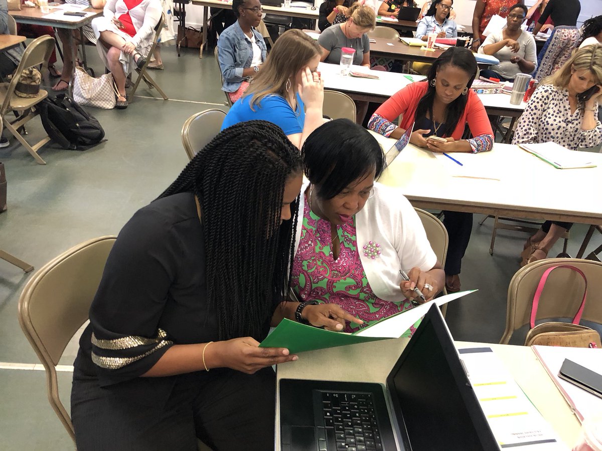 Zone coordinator (Jackson) and SEF (Spence)eagerly working during break. No downtime for the busy.