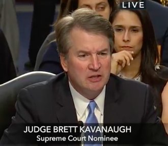 reproforall's tweet image. Kavanaugh just referred to birth control as "abortion-inducing drugs," which is not only an anti-science lie, it's an anti-choice extremist phrase that shows that our right to access both abortion and contraception would be in SERIOUS danger if he is confirmed. #StopKavanaugh