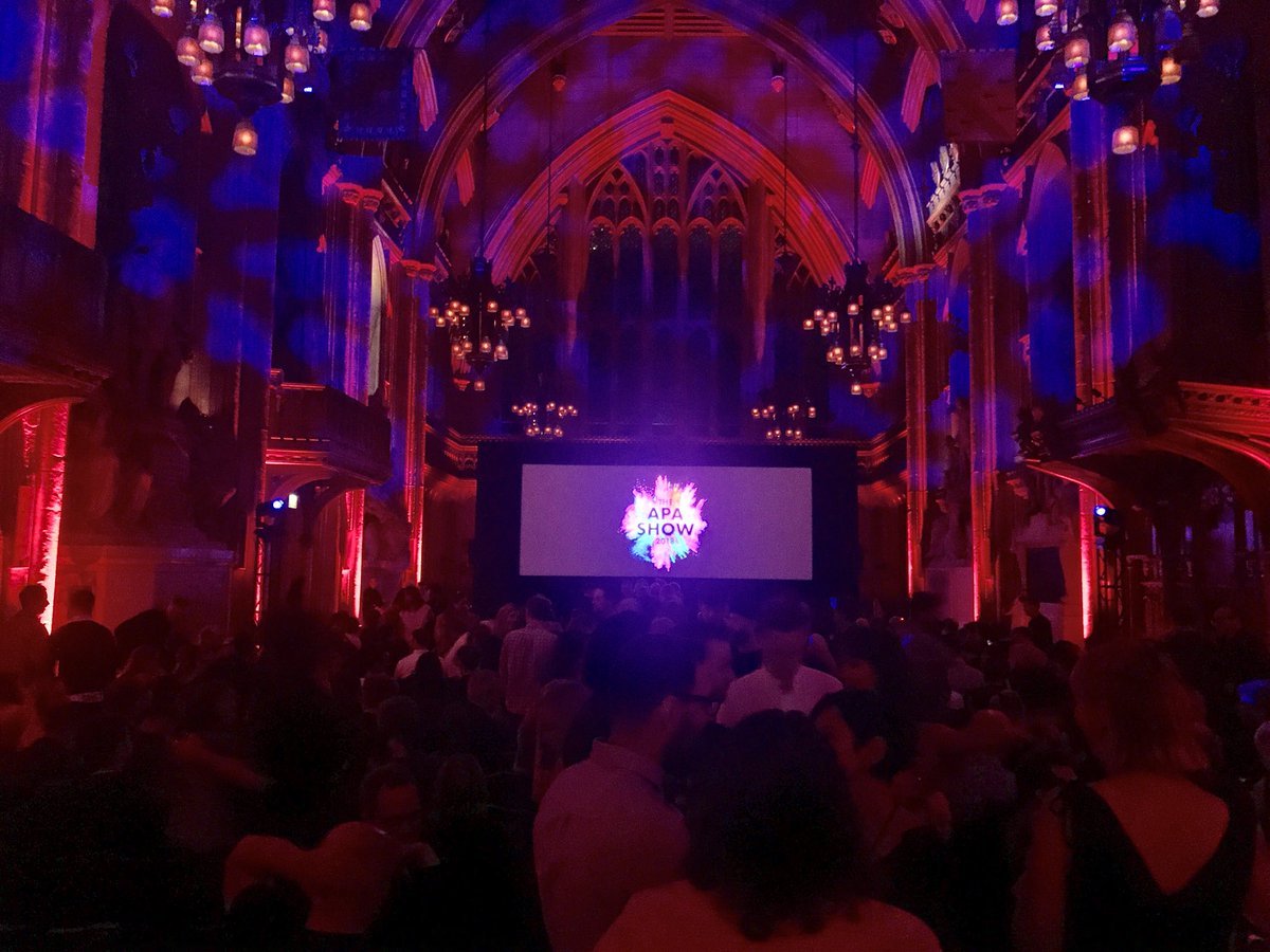 APALondon's tweet photo. Please take your seats, the screening is about to start... #APAShow2018 https://t.co/rU79yaRsrO