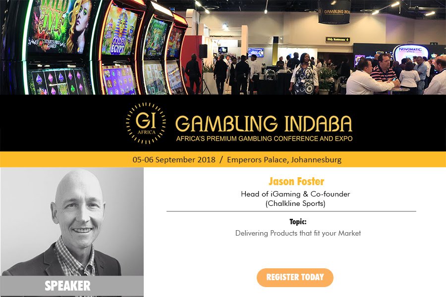 Huge thanks to <a href="/GamblingIndaba/">Gambling Indaba</a> and all those who came out to hear <a href="/JasonChalkline/">Jason Foster</a> speak at this year's conference. Learn more about Gambling Indaba and view Jason's presentation here: chalklinesports.com/2018/09/05/jas… #Gaming #SportsBetting #GamblingIndaba2018